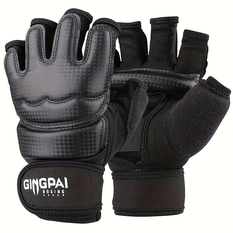 Half Finger Boxing Gloves for Sanda Training Competitive Protection