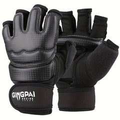 Half Finger Boxing Gloves for Sanda Training Competitive Protection