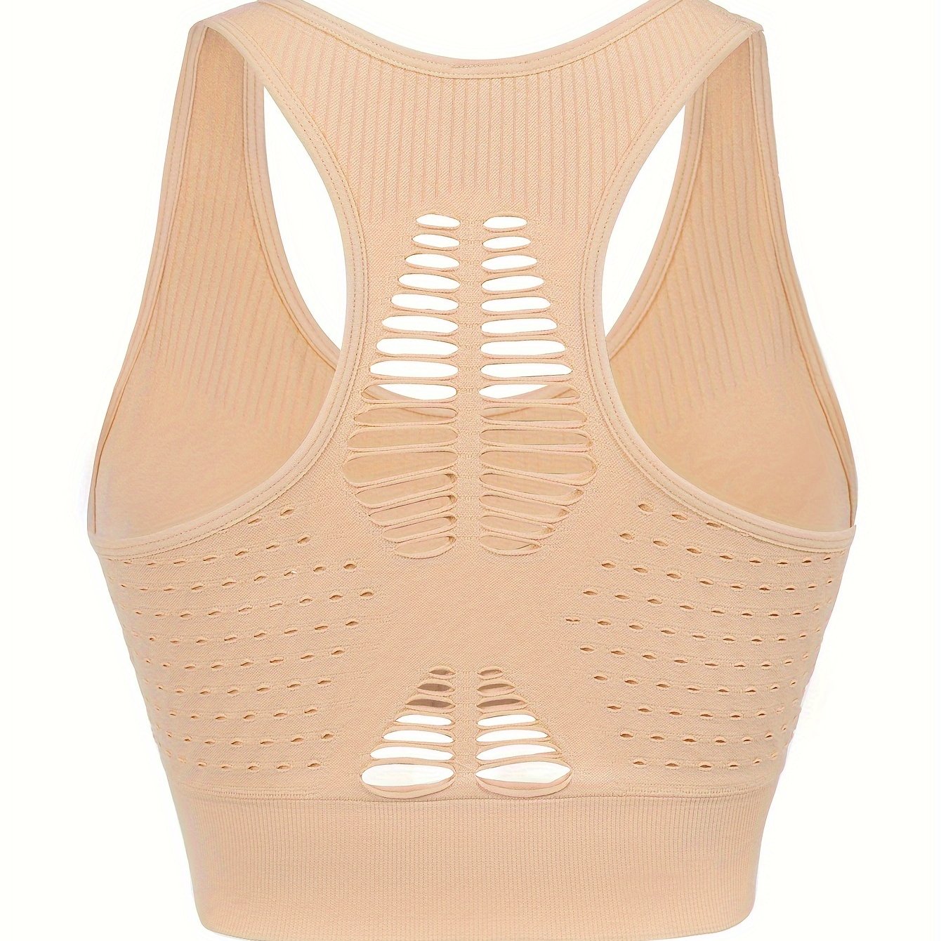 Plus Size Sports Bra Women's Plus Racer Back Bralette