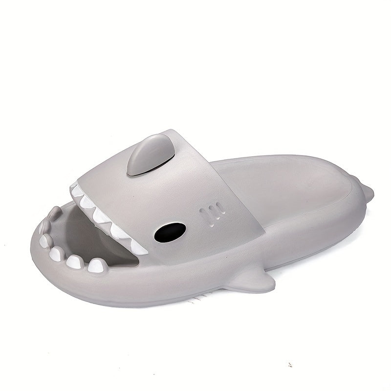 Funny Cloudy Shark House Slippers for Women