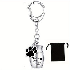 Pet Urns Keychain With Storage Bags For Dog Cat Ashes Keepsake
