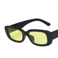 Retro Rectangle Sunglasses Small Square Sun Glasses UV Protection