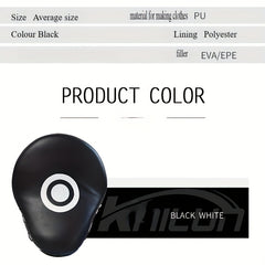 PU Leather Arc Hand Target for Taekwondo Punching Training