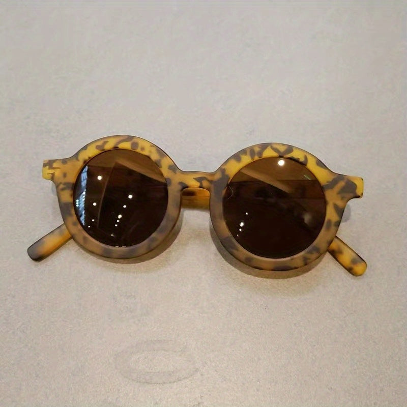 Kids Round Frame Sunglasses UV Protection for Girls and Boys