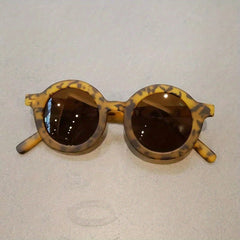 Kids Round Frame Sunglasses UV Protection for Girls and Boys