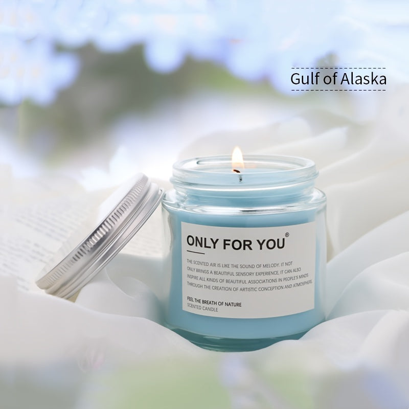 8pcs Lavender Scented Candles Funny Relaxation Novelty Soy Candle