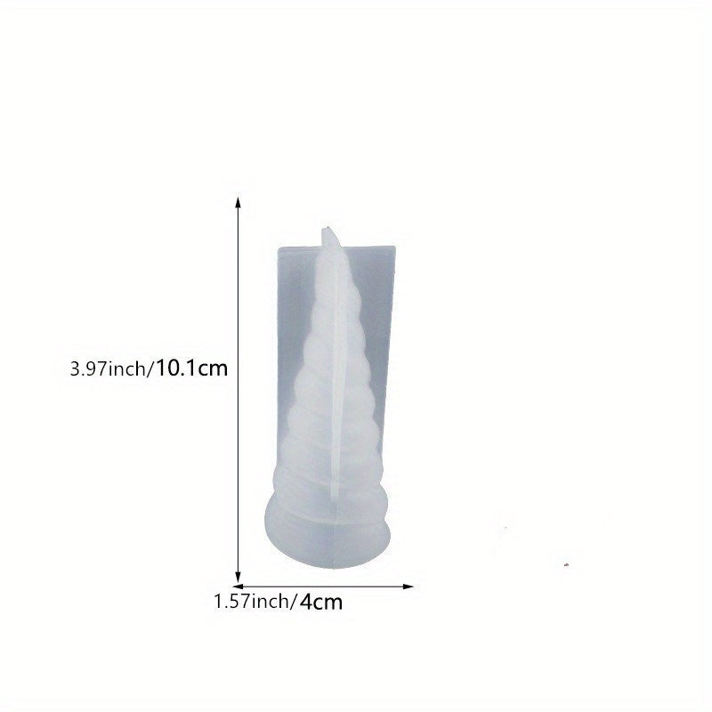 3D Unicorn Horn Silicone Mold For DIY Home Decor