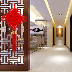 Hand Knitted Chinese Knot Pendant - High End Living Room Entryway Decoration