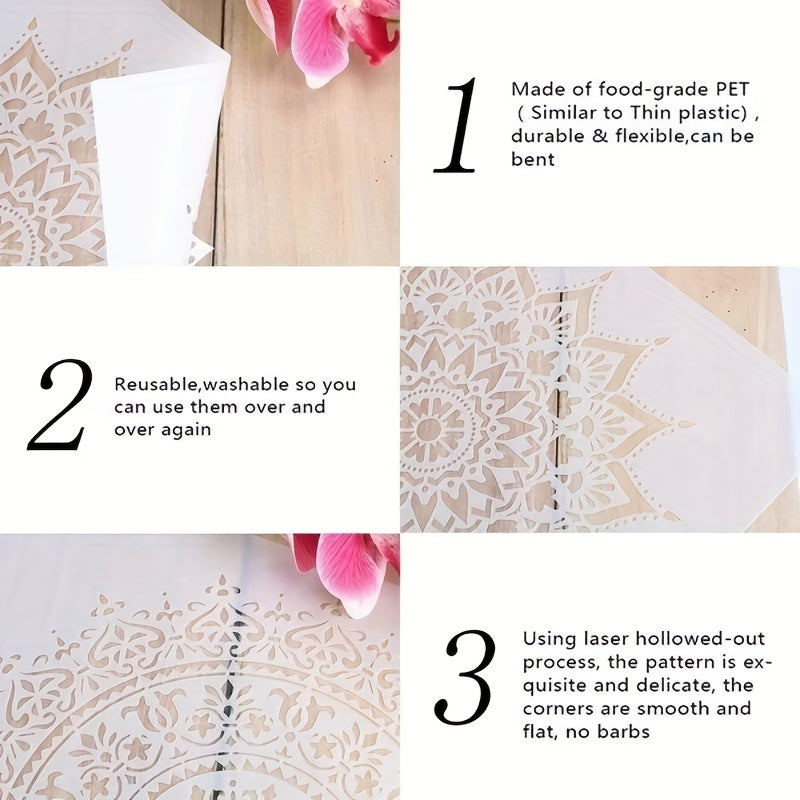 1pc Plaid Template for DIY Painting