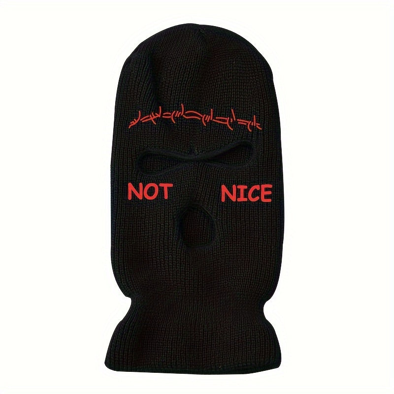 Knitted Balaclava Hat Full Face Cover Winter Outdoor Sports Mask