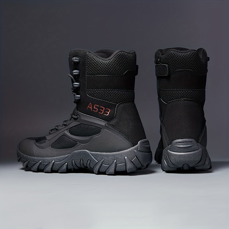 Men's Tactical Combat Boots - Outdoor Hiking Trekking