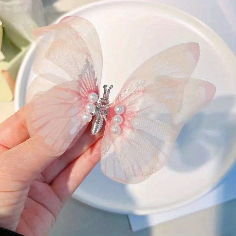 Fairy Butterfly Hair Clip - Cute Gift for Girls