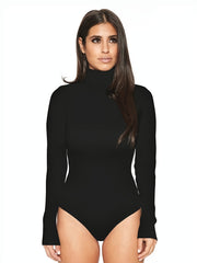 Women's Turtle Neck Long Sleeve Bodysuit
