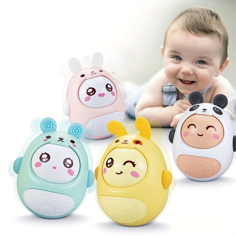 Adorable Pink Bunny Wobbler Toy