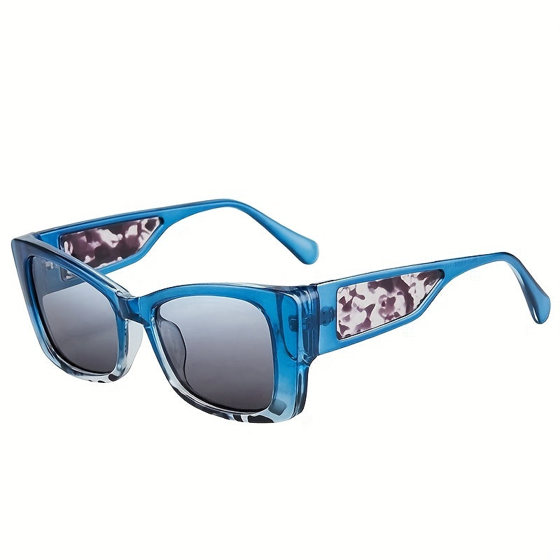 Y2K Square Sunglasses Retro Block Glasses UV400