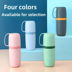 Portable Outdoor Toothbrush Cup with Storage Box