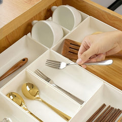 Versatile Stackable Storage Box for Cosmetics and Kitchen Supplies