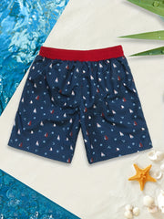 Boys Teen Cartoon Swim Trunk for Summer Beach Holiday
