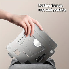 360 Degree Rotating Laptop Stand Aluminum Alloy Desk Compatible Air Pro