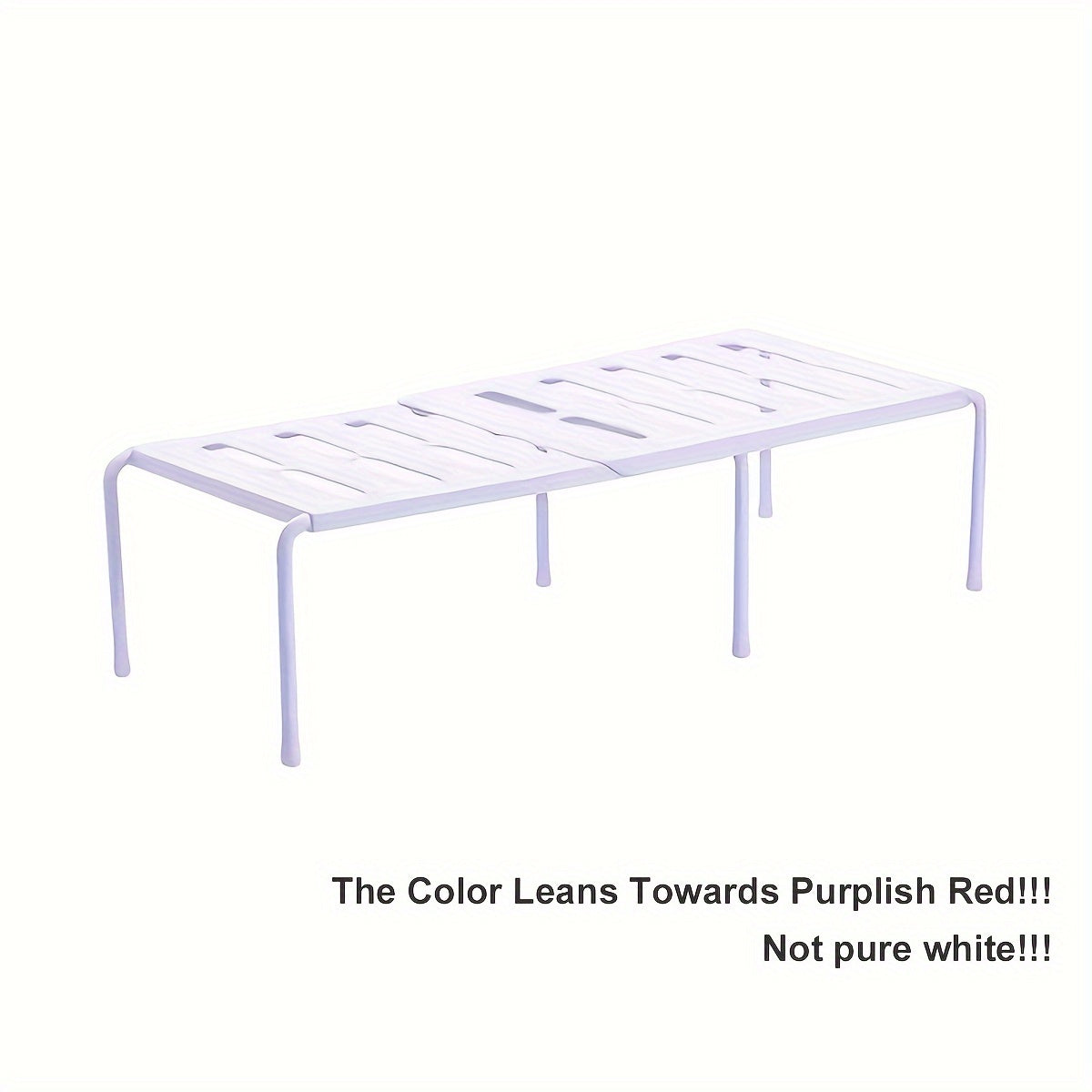 1pc Layered Shoe Rack Plastic Shoes Slippers Storage Rack