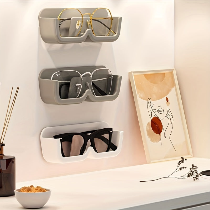 Plastic Glasses Storage Box Wall Hanging Glasses Holder Sunglasses Display Rack