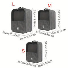 Portable Shoes Storage Bag For Travel Three Layers Storage Bag