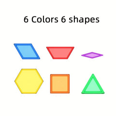 Geometry Toy for Kids: Light Through Shapes