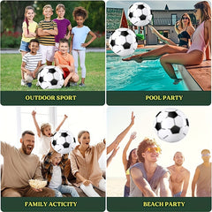 Inflatable Beach Ball 24 89 Cm Football Summer Beach Swimming