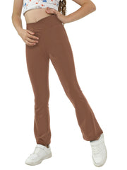 High Waist Flare Yoga Pants Tight Fit V Cross Design