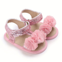 Baby Girls Open Toe Sandals Breathable Non-Slip Spring Autumn