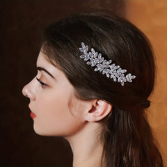 Sparkling Crystal Hair Comb Bridal Wedding Hair Accessories Head Jewelry