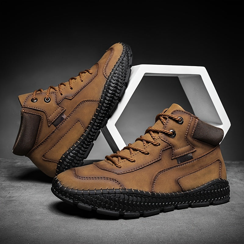 Men's Non Slip Ankle Boots Casual Outdoor Shoes For Climbing