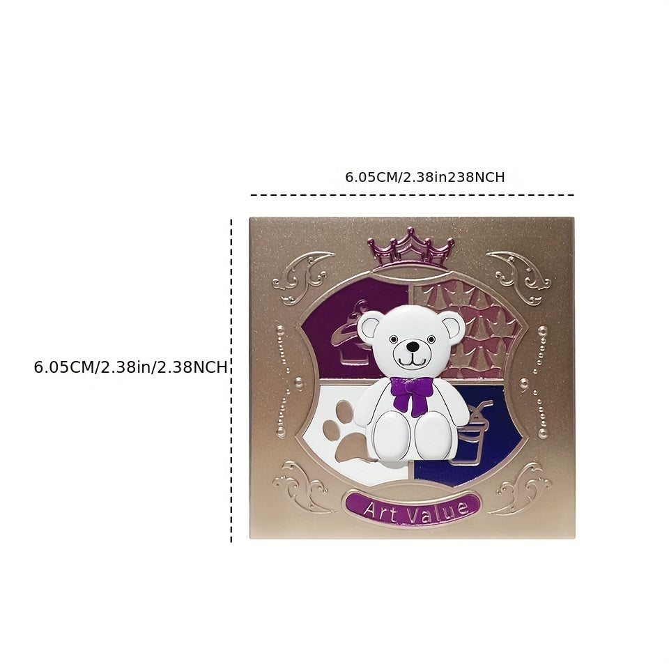 Matte Natural Finish 4-Color Eyeshadow Palette