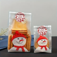 Christmas Sticker Set for Baking, Sealing & Wrapping, 500pcs