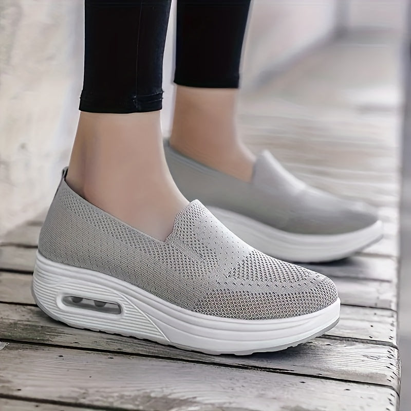 Breathable Mesh Woven Shoes Lightweight Running Sneakers