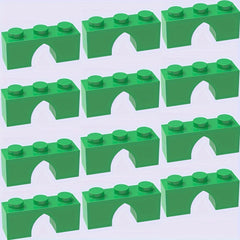 12pc Building Blocks Semi Circular Arch Construction Toy Educational DIY