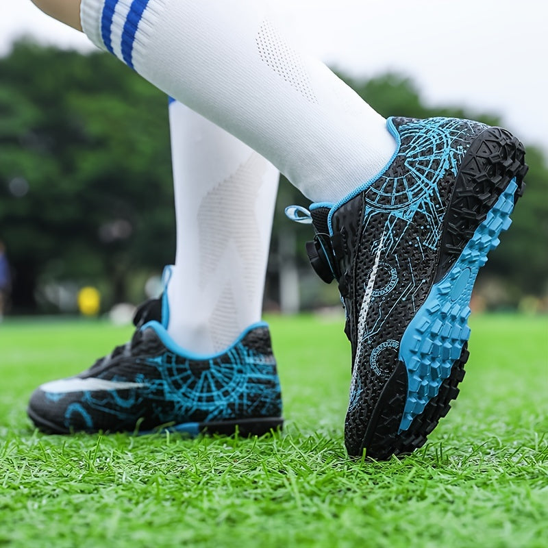 Boys TF Soccer Cleats Lightweight Athletic Shoes