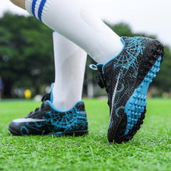 Boys TF Soccer Cleats Lightweight Athletic Shoes