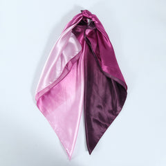 Gradient Silk Scarf Large Square Scarf 90x90cm