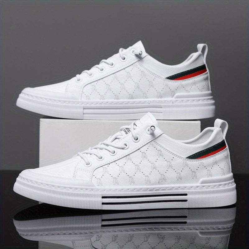 Men's Lightweight Lace-Up Skate Sneakers