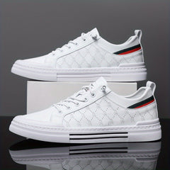 Men's Lightweight Lace-Up Skate Sneakers