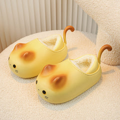Women's Winter Cartoon Non-slip Slippers