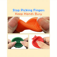 Textured Soft Fidget Toys for Anxiety Relief