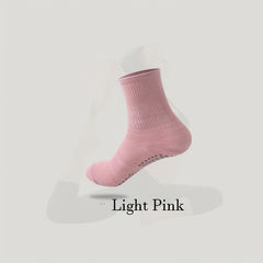 Non Slip Silicone Yoga Socks Breathable Elastic Gripper Socks