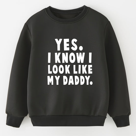 Baby Boys Letter Print Long Sleeve Sweatshirt Tops Kids Clothes