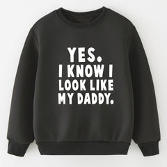 Baby Boys Letter Print Long Sleeve Sweatshirt Tops Kids Clothes