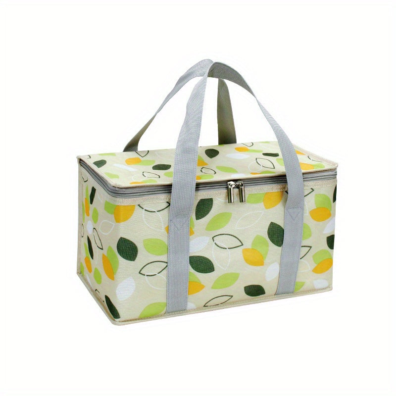 Insulated Outdoor Picnic Bag Portable Basket Camping Basket