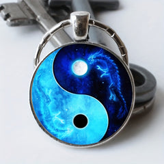 Retro Keychain Necklace Bag Charm for Boys & Girls