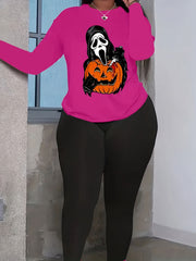Halloween Casual Outfits 2 Piece Set