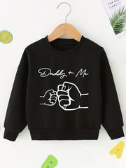 Boys Creative Print Sweatshirt Top Kids Clothes